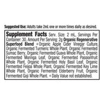 herbal cider vinegar tincture supplement label