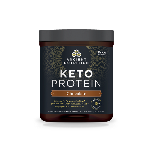 Keto Protein Chocolate front of bottle 