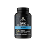 SBO Probiotics Ultimate Capsules front of bottle