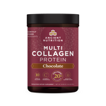 multi collagen protein chocolate front of bottle